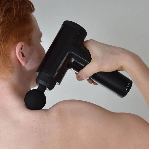 Massagepistol med 4 massagehoveder Massage Gun