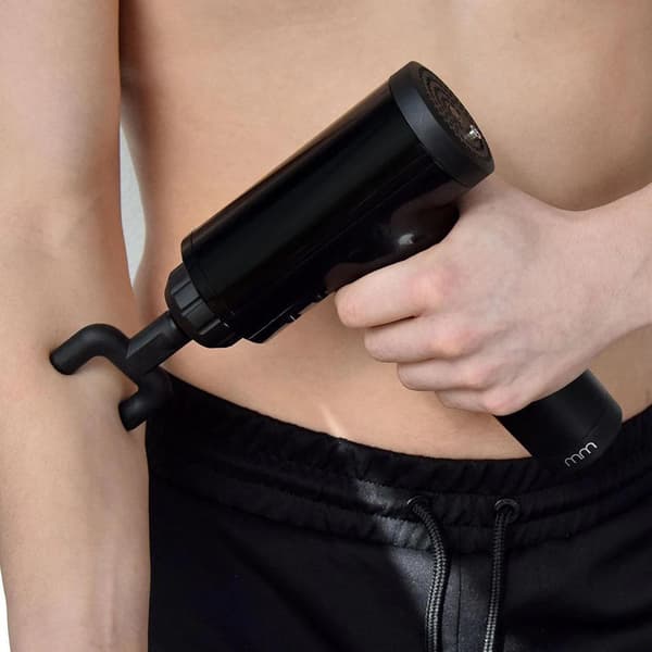 Massagepistol med 4 massagehoveder Massage Gun