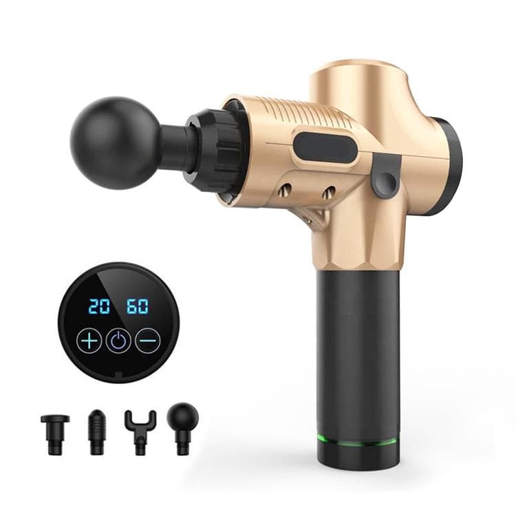 Massage Gun Pro Ultimate 5.0 - Massagepistol - Guld