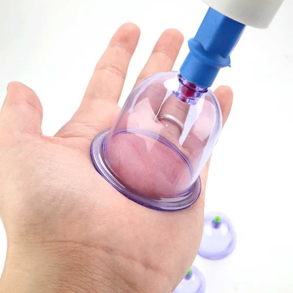 Kobling til fuld kropsmassage - 6 -pack - vakuumkop derhjemme