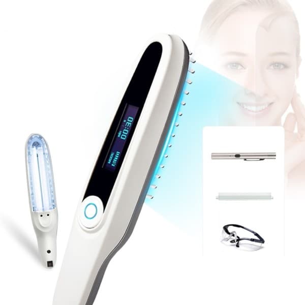 UVB Ultraviolet Fototerapi Instrument Vitiligo Behandling Ultraviolet Lampe Laser Psoriasis Lampe Fototerapi Vitiligo