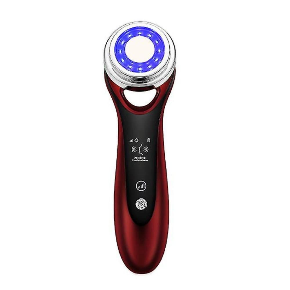 Beauty Instrument Face Lifting Heat Red Blue Light Face Cleanser