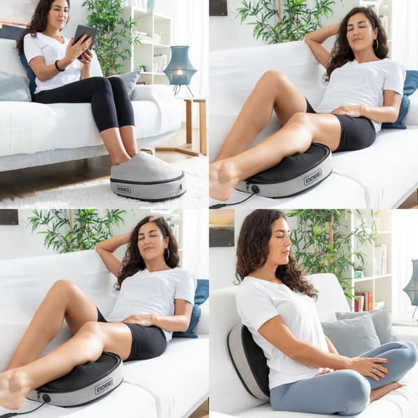 2-in-1 Shiatsu Hieronta Lämmittimellä - Hiero jalat & keho