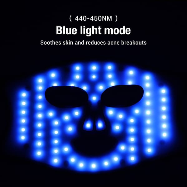 LED silicium ansigtsmaske ansigtsmaske PDT Lysterapi Photon Skin Rejuvenation Machine Skønhed