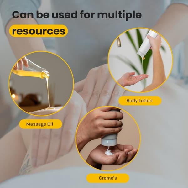 Bolusso Massageoljevärmare Svart – Justerbar 30–65°C – Set med 2 Dispensrar & Massageverktyg – Perfekt för Hemmaspa & Terapeuter