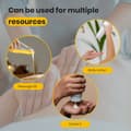 Miniatyrbild 5 av 9: Bolusso Massageoljevärmare Svart – Justerbar 30–65°C – Set med 2 Dispensrar & Massageverktyg – Perfekt för Hemmaspa & Terapeuter