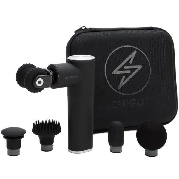Massagepistol Compact Power 3300RPM 1800mAh MG400 Sort/Sølv