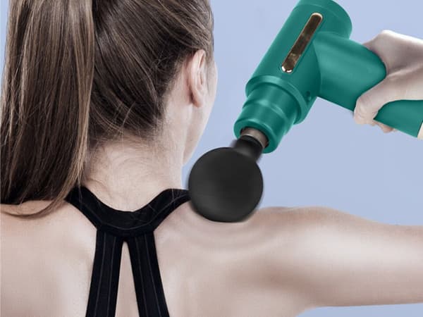 Massagepistol / Muskelpistol / Massage Gun - Trådlös - Svart