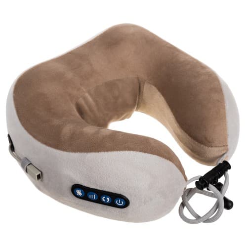 Memory Foam Nakkepute med Massasje - Elting og Varmende Nakkemassasje