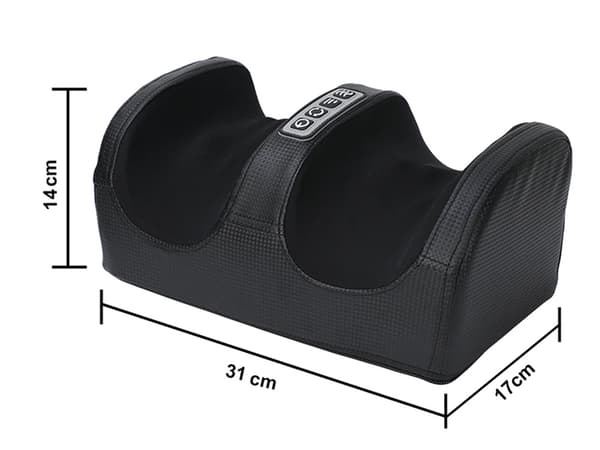 Shiatsu fotmassageapparat elektrisk massagevärmare