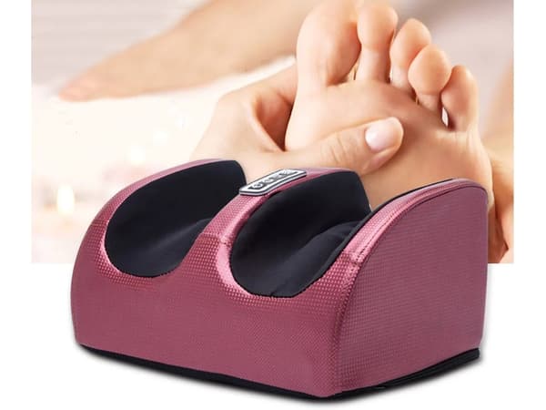 Shiatsu fotmassageapparat elektrisk massagevärmare