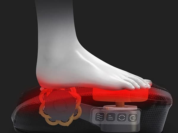 Elektrisk Fotmassör / Fotmassage Kudde
