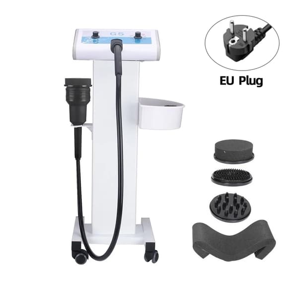 Vibrerande Slimming Maskin, Multifunktionella Massagehuvuden, Justerbara Hastigheter,Med vagn