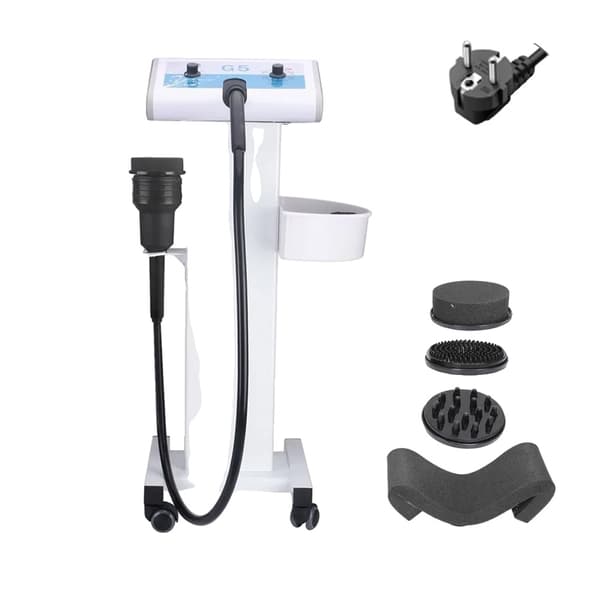 Vibrerande Slimming Maskin, Multifunktionella Massagehuvuden, Justerbara Hastigheter,Med vagn