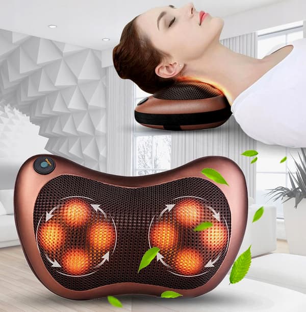 Pude Shiatsu massager, brun