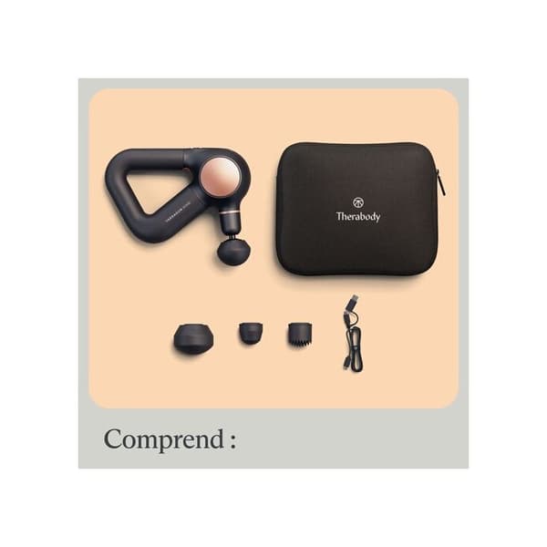 Therabody Theragun Sense massageapparat TG0003971 3A10 Svart och Rosa