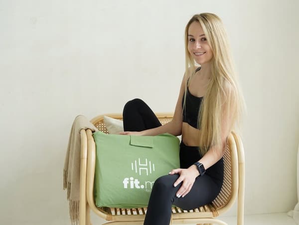 ØKO AKUPRESSURMÅTTE MED PIG SUND AFSLAPPENDE ZEN PRO+ KOKOSBORGHVEDE