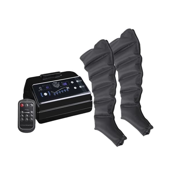 Pressoterapi Luftkompressionsfotmassageapparat, Förbättrad Cirkulation, Justerbart Tryck,EU
