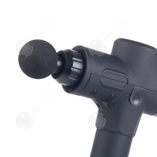 INN Muscle Relaxer Muskelmassageverktyg Högfrekvent Vibrator Svart Fas Muskelavslappning Elektrisk massagepistol