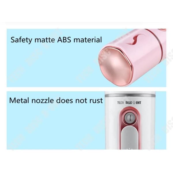 TD® Hudspray liten ansiktsluftfuktare nano ansiktshudrengörande kroppssprejare blackhead acne mist maker powerba