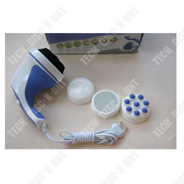 TD® Vibrerande elektriska ryggfötter Cervikal massageapparat Kvinna Professionell avkopplande massageanordning Multifunktionskropp Ergonomisk