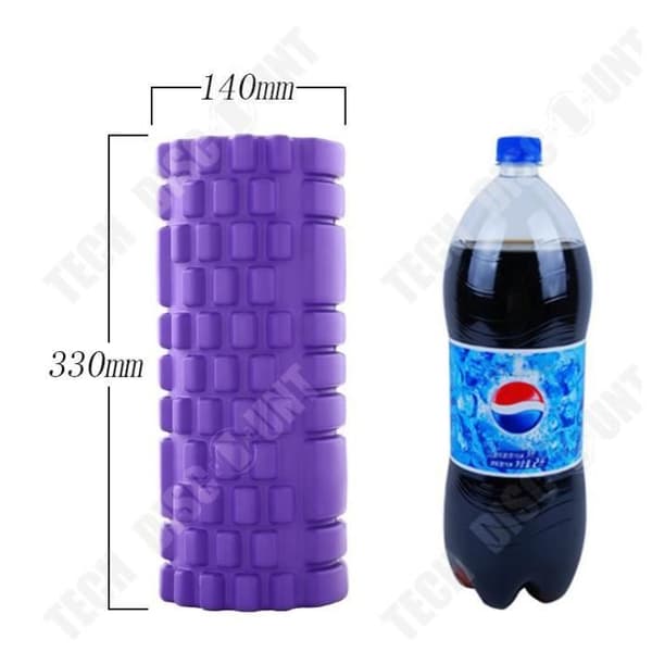 TD® TECH RABATT Massage Roller Foam Roller Sport Fitness i Blue EVA Foam