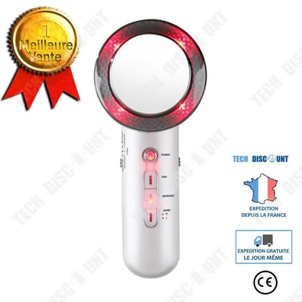 TD® Tre-i-ett bantningsinstrument ultraljudsskönhetsinstrument LED mikroelektriskt EMS import 40K ultraljud