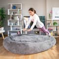Miniatyrbild 8 av 11: Hundsäng för människor  Human Dog Bed XXL InnovaGoods Grey