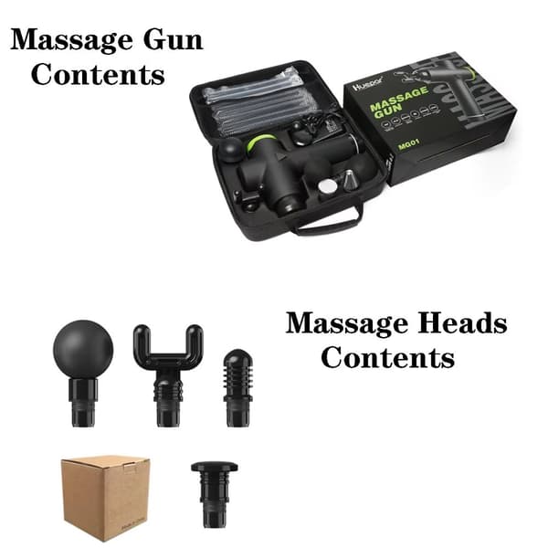 Massagepistol, 20 hastighetsnivåer, ultralikande operation,Massagepistolset