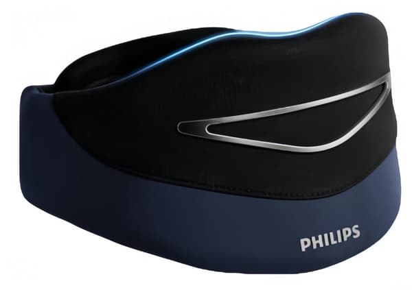Philips olkapää- ja niskahierontalaite kohdunkaulan nikamatuki pään alaspäin suuntautuva artefakti lämmin pakkauspulssi 3306N