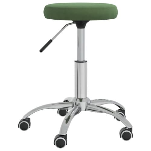 Massagepall mörkgrön sammet