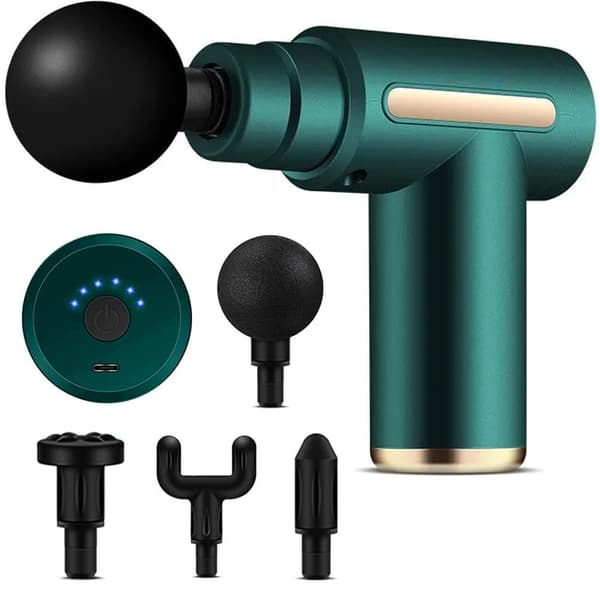 OBOSOE Mini Massagepistol / Muskelpistol / Massage Gun– Trådlös, bärbar och kraftfull muskelavslappning