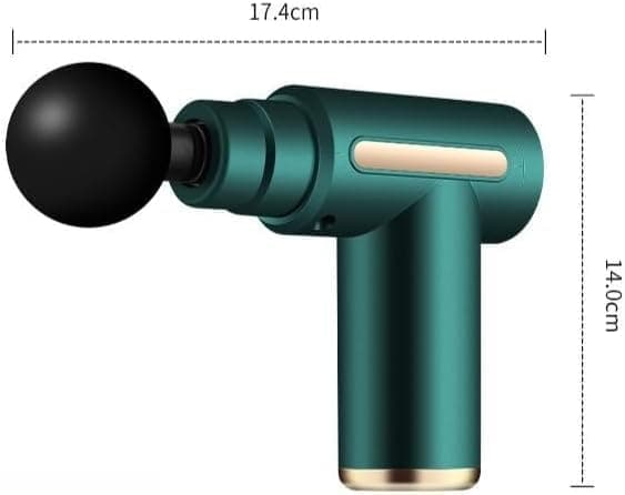OBOSOE Mini Massagepistol / Muskelpistol / Massage Gun– Trådlös, bärbar och kraftfull muskelavslappning