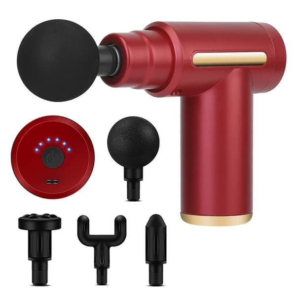 OBOSOE Mini Massagepistol / Muskelpistol / Massage Gun– Trådlös, bärbar och kraftfull muskelavslappning
