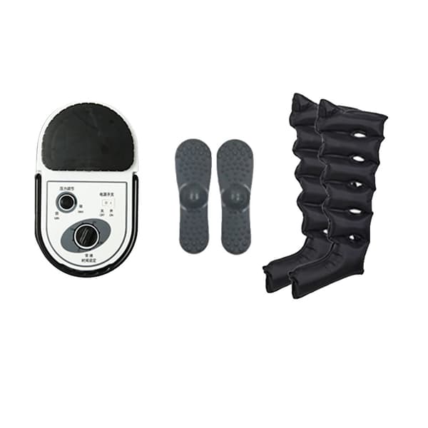 Luftkompressions benmassageapparat, justerbart tryk, alsidig kropsbrug,Pakke A, 220V