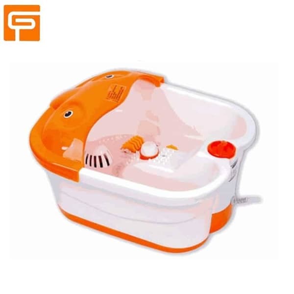 Fotspa med värme- bubbel- vibration & rullmassage