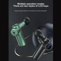 Miniatyrbild 8 av 11: Massagepistol med 6 program och 4 massagehuvuden
