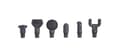 Miniatyrbillede 10 af 10: Pistol massager OROMED ORO-GUN PRO sort