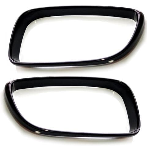 Gloss Grilles Kidney njure Surrounds Cover For BMW 1 Series 120 E81 E82 E87 E88 07-13