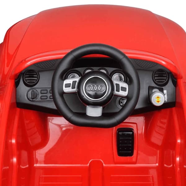 vidaXL Audi TT RS åkbil för barn med fjärrkontroll röd