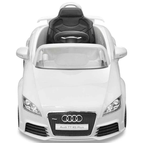 vidaXL Audi TT RS bil til børn fjernbetjening hvid