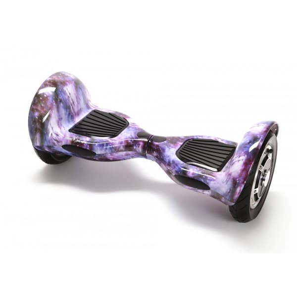 Smart Balance Original Hoverboard, OffRoad Galaxy, 10 tommer, Dual Motors 36V, 700Wat, Bluetooth-hojttalere,  LED-lys