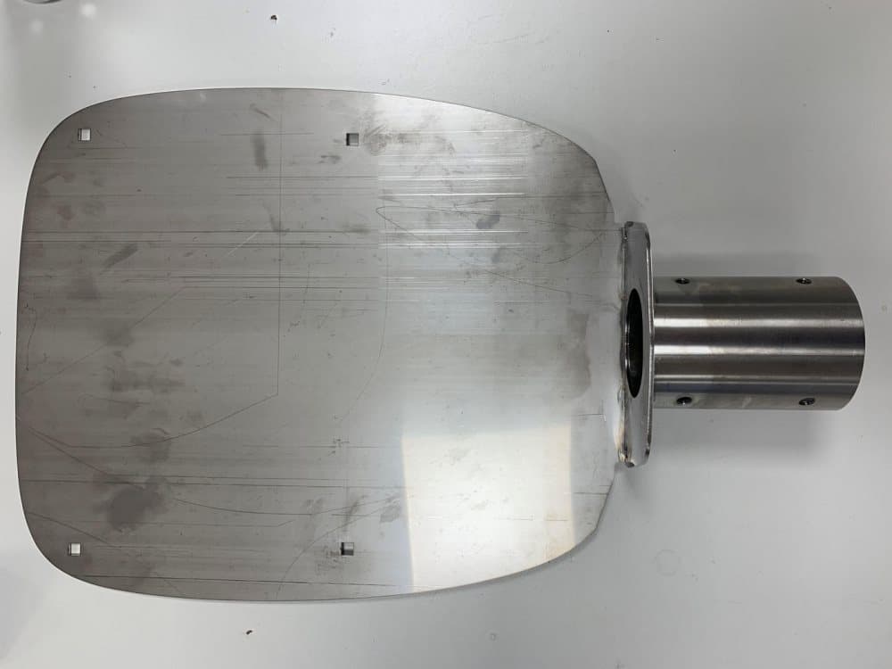 Charge Amps Aura engine pre-heater pole mount assembly
