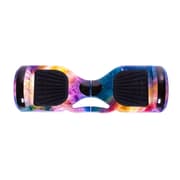 Smart Balance Original Hoverboard, Regular Galaxy Orange Handle, 6.5 tommer, Dual Motors 36V, 700Wat, Bluetooth-hojttalere,  LED-lys