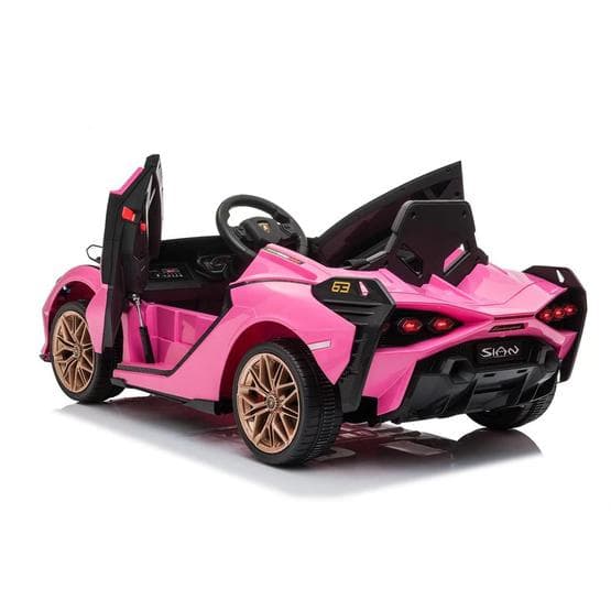 Elbil - Lamborghini Sian - Rosa