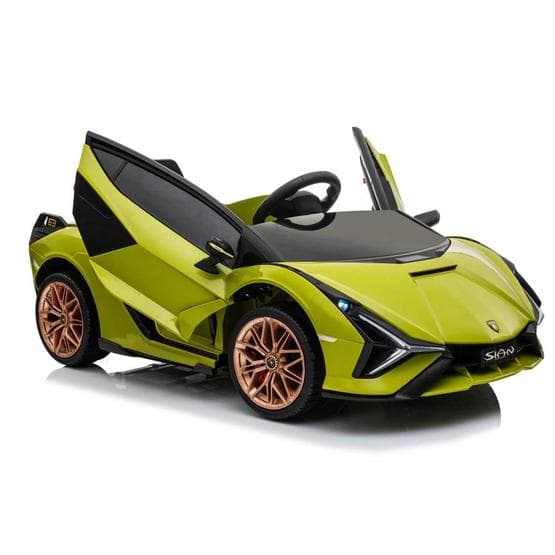 Elbil - Lamborghini Sian - Grön