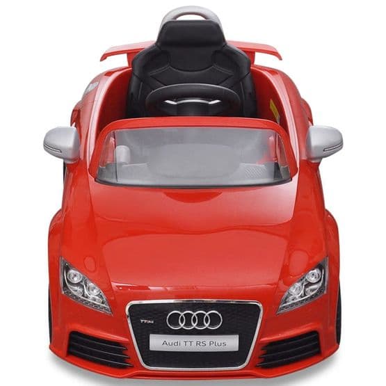 Elbil För Barn Audi Tt Rs Med Fjärrstyrning Röd