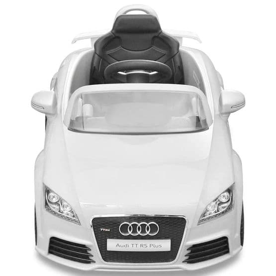 Elbil För Barn Audi Tt Rs Med Fjärrstyrning Vit