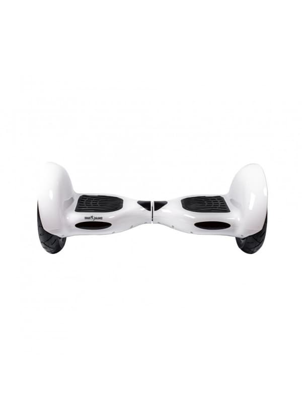 Package Smart Balance™ Hoverboard 10 inch, OffRoad White + Hoverseat, Battery 4 Ah, Bluetooth, Bag, Leds