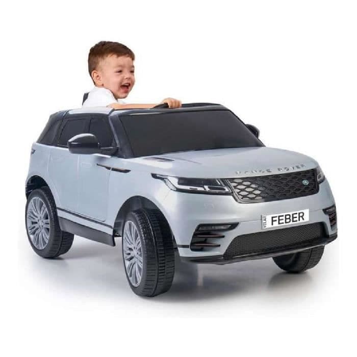 Elbil för barn Range Rover Velar Feber Batteri 6 V Grå (111 x 64 x 53 cm) - - - Feber